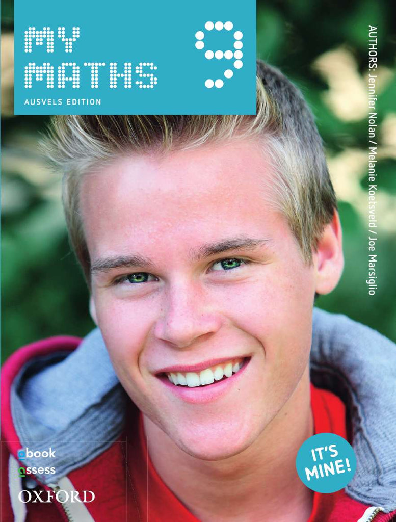 MyMaths 9 AusVELS Student book + obook assess | Zookal Textbooks | Zookal Textbooks