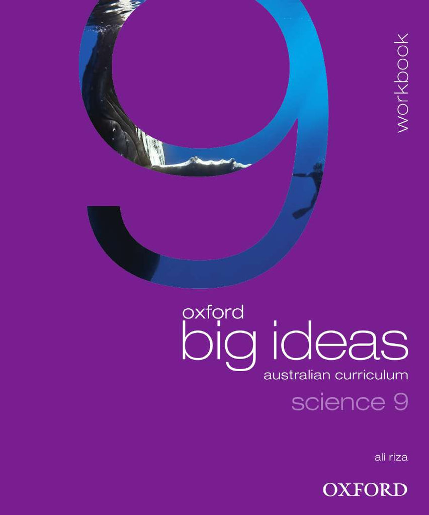 Oxford Big Ideas Science 9 Australian Curriculum Workbook | Zookal Textbooks | Zookal Textbooks
