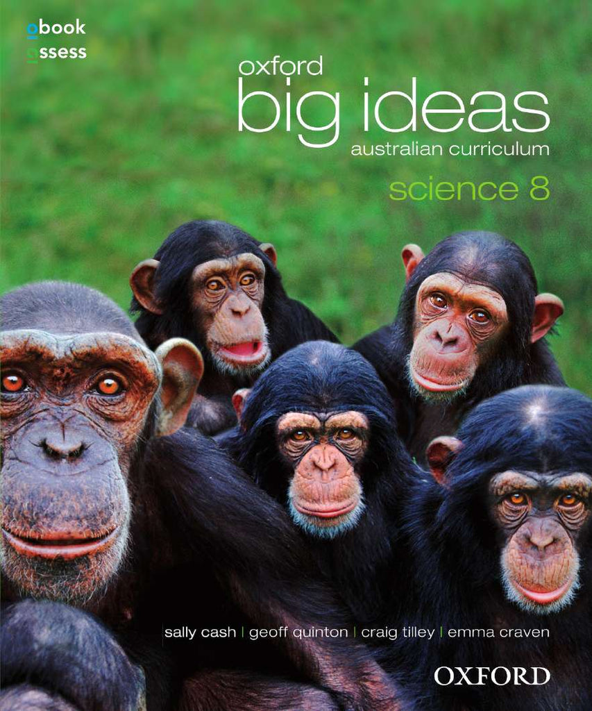 Oxford Big Ideas Science 8 Australian Curriculum Student book + obook assess | Zookal Textbooks | Zookal Textbooks