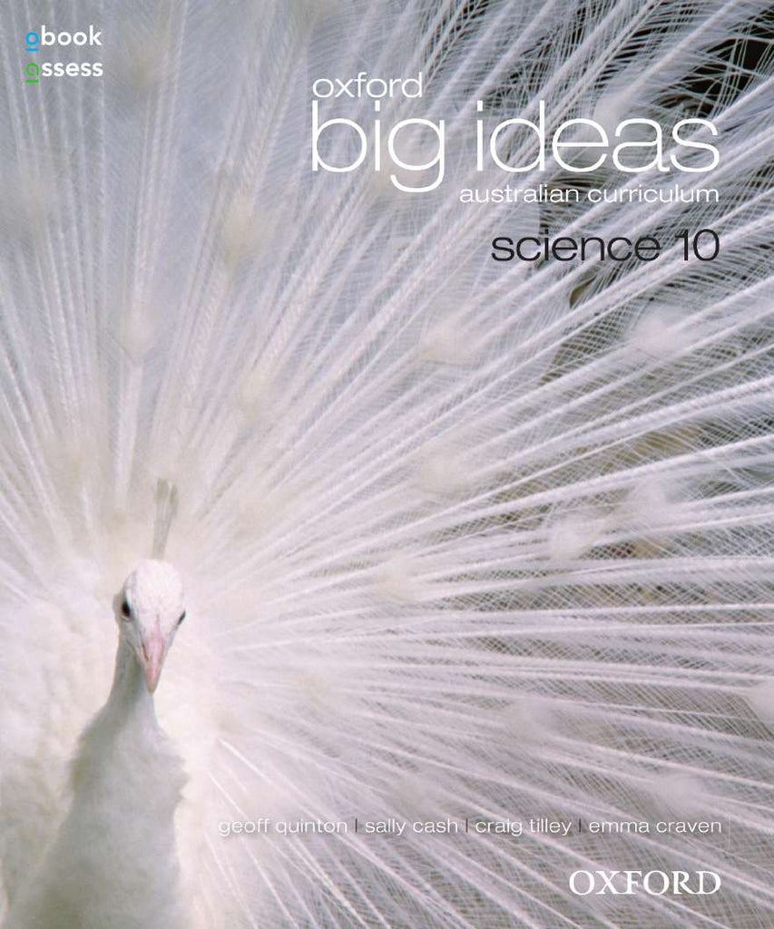 Oxford Big Ideas Science 10 Australian Curriculum Student book + obook assess | Zookal Textbooks | Zookal Textbooks