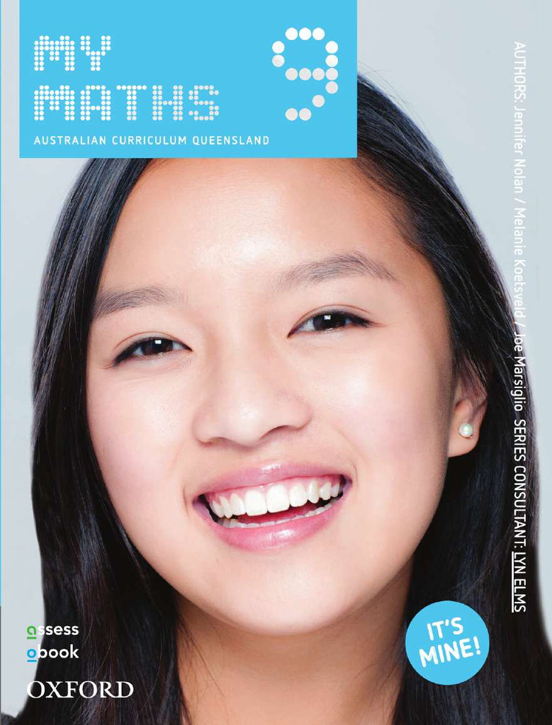 Oxford MyMaths 9 Australian Curriculum Queensland Student book + obook assess | Zookal Textbooks | Zookal Textbooks