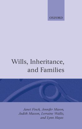 Wills, Inheritance and Families | Zookal Textbooks | Zookal Textbooks
