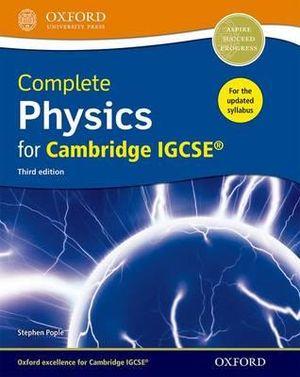 Complete Physics for Cambridge IGCSE Student Book | Zookal Textbooks | Zookal Textbooks