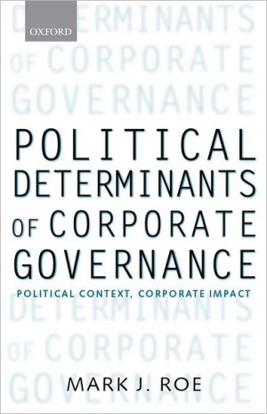 Political Determinants of Corporate Governance | Zookal Textbooks | Zookal Textbooks