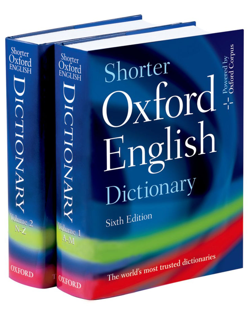 Shorter Oxford English Dictionary | Zookal Textbooks | Zookal Textbooks