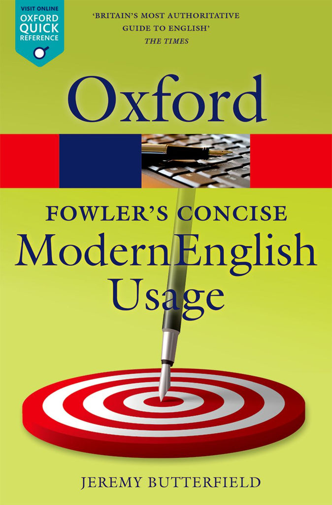 Fowler's Concise Dictionary of Modern English Usage | Zookal Textbooks | Zookal Textbooks