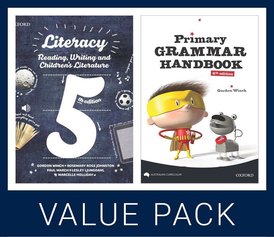 Literacy 5e and Primary Grammar Handbook, AC Edition 4e Valuepack | Zookal Textbooks | Zookal Textbooks