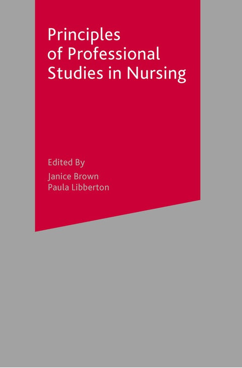 Principles of Professional Studies in Nursing | Zookal Textbooks | Zookal Textbooks