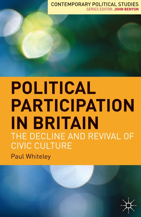 Political Participation in Britain | Zookal Textbooks | Zookal Textbooks
