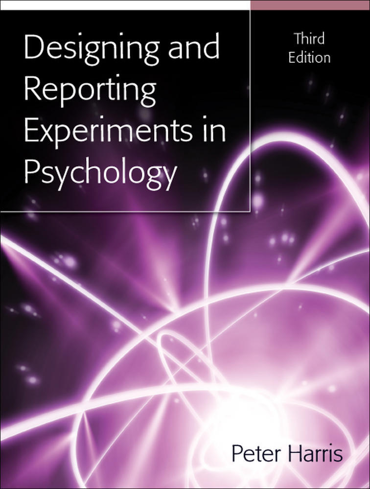 Designing and Reporting Experiments in Psychology | Zookal Textbooks | Zookal Textbooks