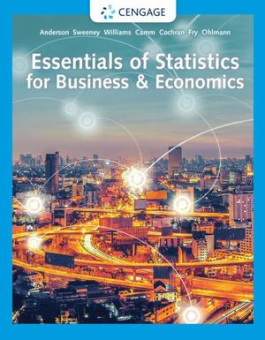  Essentials of Statistics for Business & Economics | Zookal Textbooks | Zookal Textbooks