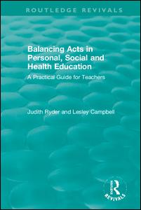 Balancing Acts in Personal, Social and Health Education | Zookal Textbooks | Zookal Textbooks