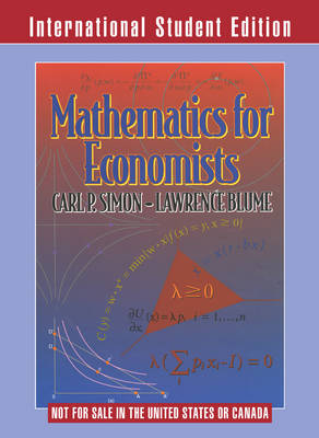 Mathematics for Economists | Zookal Textbooks | Zookal Textbooks