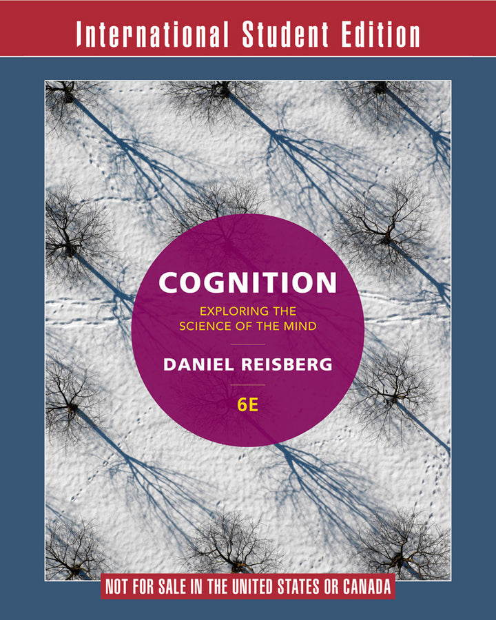 Cognition, 6th Edition International Student Edition + ZAPS 2.0 Card +ebook Card | Zookal Textbooks | Zookal Textbooks