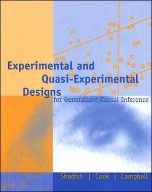  Experimental and Quasi-Experimental Designs for Generalized Causal  Inference | Zookal Textbooks | Zookal Textbooks