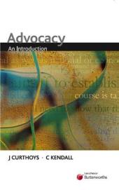 Advocacy: An Introduction | Zookal Textbooks | Zookal Textbooks