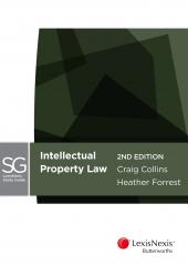 LexisNexis Study Guide: Intellectual Property Law, 2nd Edition | Zookal Textbooks | Zookal Textbooks