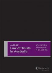 Jacobs’ Law of Trusts in Australia, 8th edition | Zookal Textbooks | Zookal Textbooks