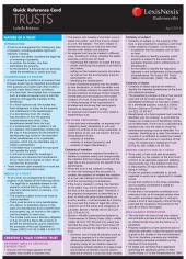 Quick Reference Card: Trusts, April 2016 | Zookal Textbooks | Zookal Textbooks