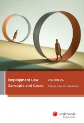Employment Law: Concepts and Cases, 4th edition | Zookal Textbooks | Zookal Textbooks
