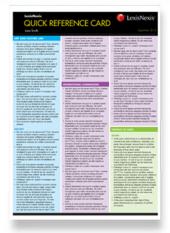Quick Reference Card Tax I, 2016 | Zookal Textbooks | Zookal Textbooks