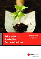 Principles of Australian Succession Law, 3rd edition | Zookal Textbooks | Zookal Textbooks