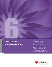 Australian Corporate Law, 6th Edition | Zookal Textbooks | Zookal Textbooks