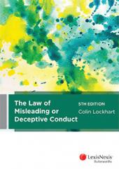 The Law of Misleading or Deceptive Conduct, 5th edition | Zookal Textbooks | Zookal Textbooks