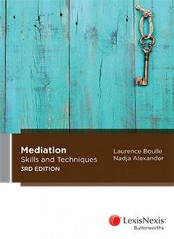 Mediation Skills & Techniques, 3rd edition | Zookal Textbooks | Zookal Textbooks