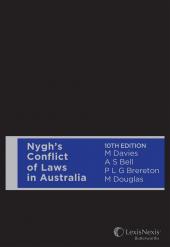 Nygh’s Conflict of Laws In Australia, 10th edition | Zookal Textbooks | Zookal Textbooks