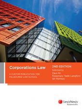 Corporations Law: A Custom Publication for Melbourne Law School, 2nd edition | Zookal Textbooks | Zookal Textbooks
