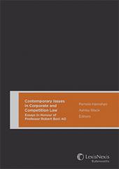 Contemporary Issues in Corporate and Competition Law Essays in Honour of Professor Robert Baxt AO | Zookal Textbooks | Zookal Textbooks