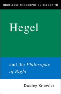 Routledge Philosophy GuideBook to Hegel and the Philosophy of Right | Zookal Textbooks | Zookal Textbooks