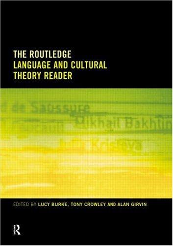 The Routledge Language and Cultural Theory Reader | Zookal Textbooks | Zookal Textbooks