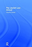 Jewish Law Annual Volume 20 | Zookal Textbooks | Zookal Textbooks