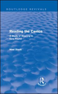 Reading the Cantos (Routledge Revivals) | Zookal Textbooks | Zookal Textbooks