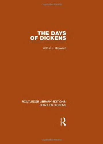 The Days of Dickens: A Glance at Some Aspects of Early Victorian Life in London | Zookal Textbooks | Zookal Textbooks