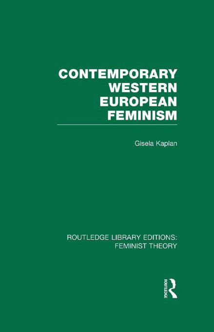 Contemporary Western European Feminism (RLE Feminist Theory) | Zookal Textbooks | Zookal Textbooks