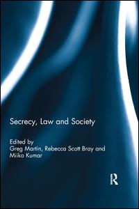 Secrecy, Law and Society | Zookal Textbooks | Zookal Textbooks