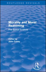 Morality and Moral Reasoning (Routledge Revivals) | Zookal Textbooks | Zookal Textbooks