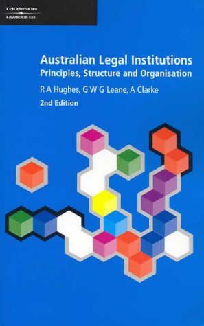 Australian Legal Institute: Principles, Structure and Organisations, 2nd Edition | Zookal Textbooks | Zookal Textbooks
