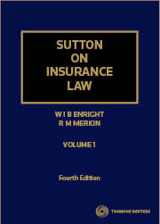 Sutton on Insurance Law 4e Volumes 1&2 | Zookal Textbooks | Zookal Textbooks