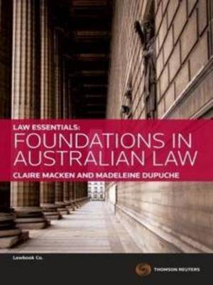 Law Essentials: Foundations in Australian Law | Zookal Textbooks | Zookal Textbooks