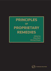 Principles of Proprietary Remedies (Hardcover) | Zookal Textbooks | Zookal Textbooks
