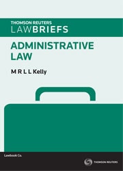 LawBriefs: Administrative Law 1st edition | Zookal Textbooks | Zookal Textbooks