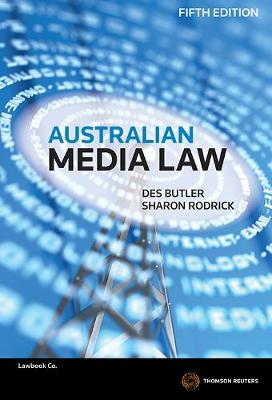 Australian Media Law 5th Edition | Zookal Textbooks | Zookal Textbooks