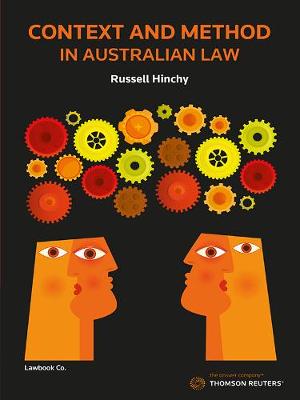 Context and Method in Australian Law 1st edition | Zookal Textbooks | Zookal Textbooks