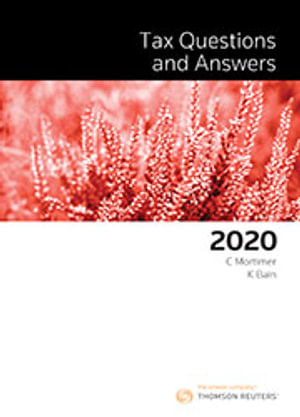 Tax Questions and Answers 2020 | Zookal Textbooks | Zookal Textbooks