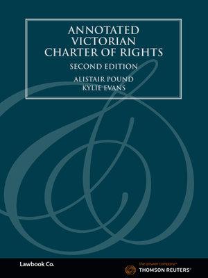 Annotated Victorian Charter of Rights 2e | Zookal Textbooks | Zookal Textbooks