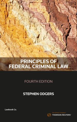 Principles Federal Criminal Law Fourth Edition - Book | Zookal Textbooks | Zookal Textbooks